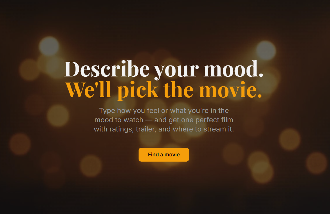 MovieMood cover