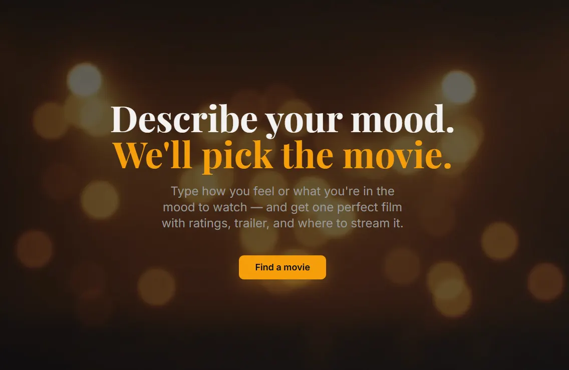 MovieMood cover